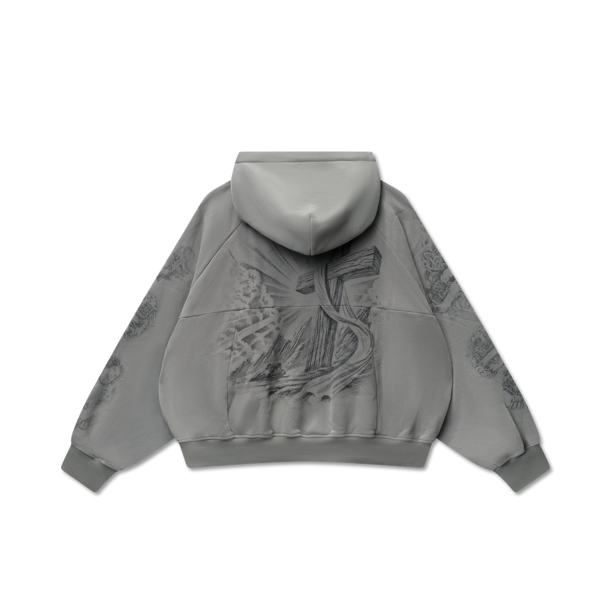 We Are Righteous Mother of Mercy Zip Up Hoodie