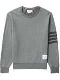 Thom Browne classic loopback 4-bar relaxed sweatshirt