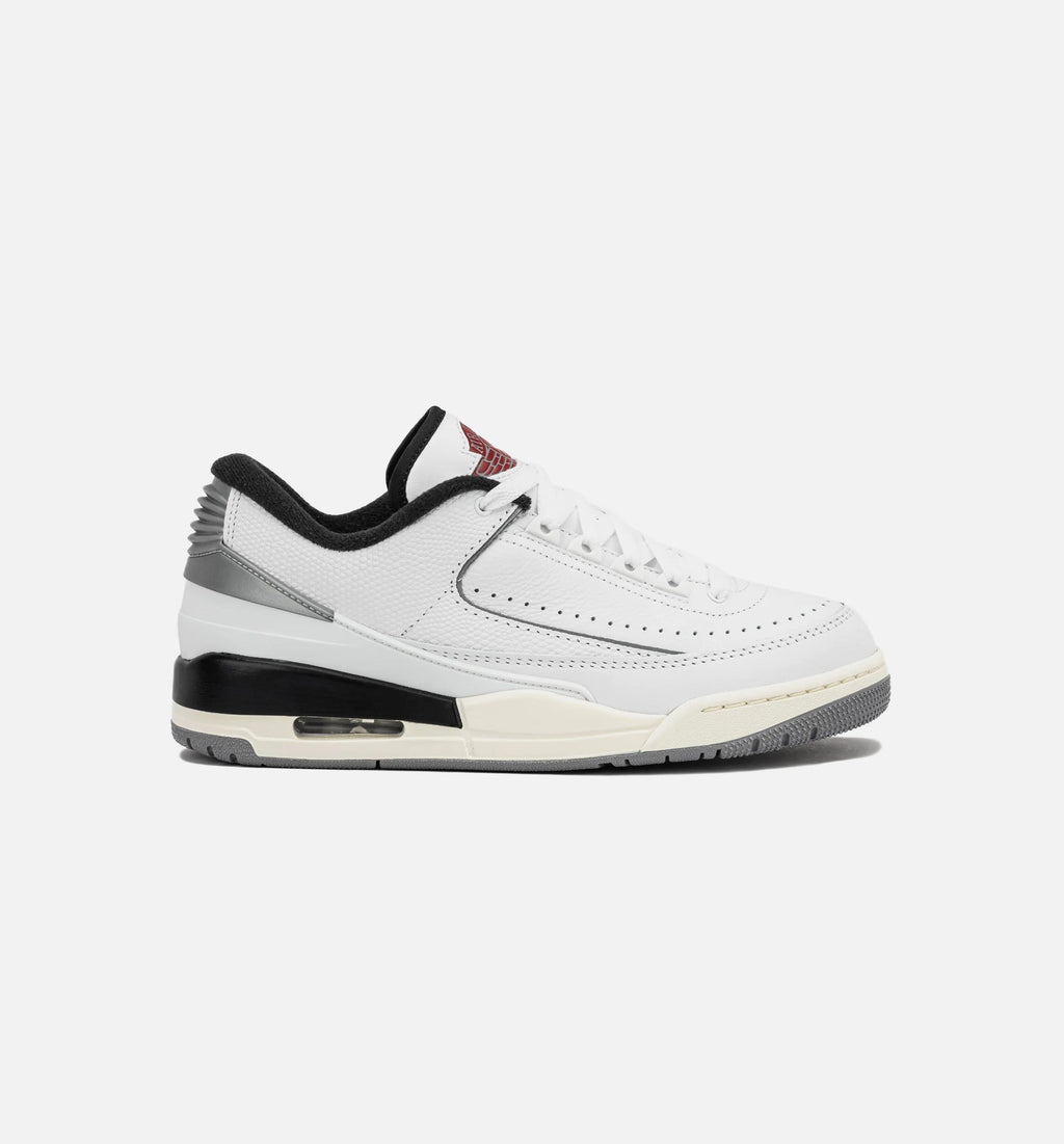 Air Jordan 23 - Men's Lifestyle Shoe (White/Fire Red/Cement Grey/Sail)