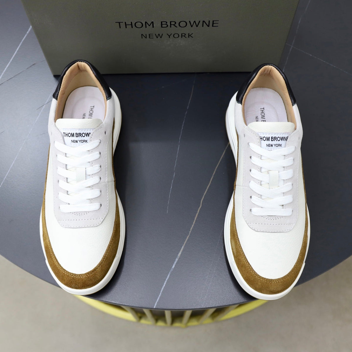 Premium Leather Sneaker — Lace-Up Derby Edition