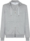 Brunello Cucinelli drawstring hooded cardigan