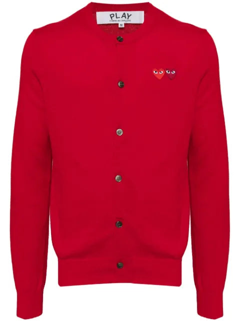 Comme Des Garçons Play embroidered cardigan