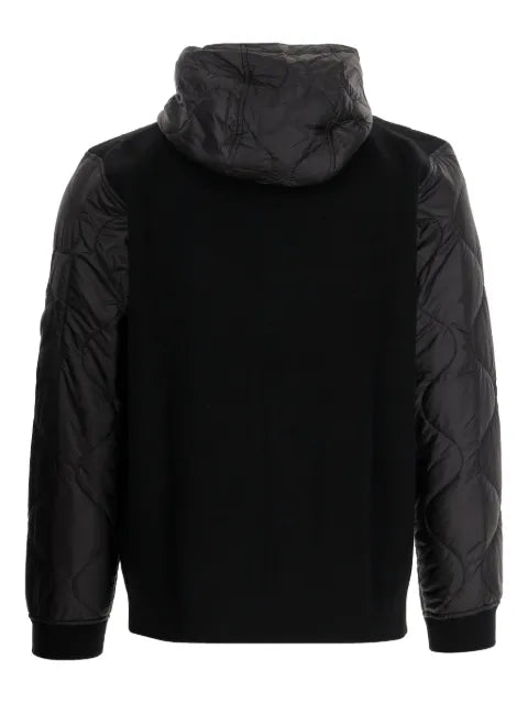 C.P. Company J-Rombe quilted-panel hooded jacket