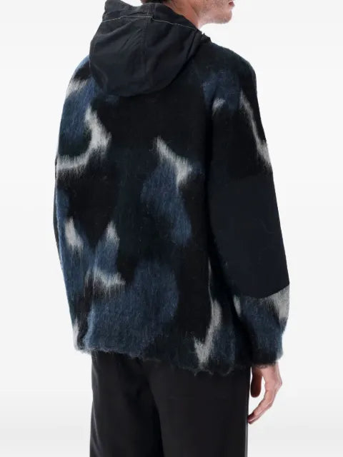 and Wander hooded zip sweater