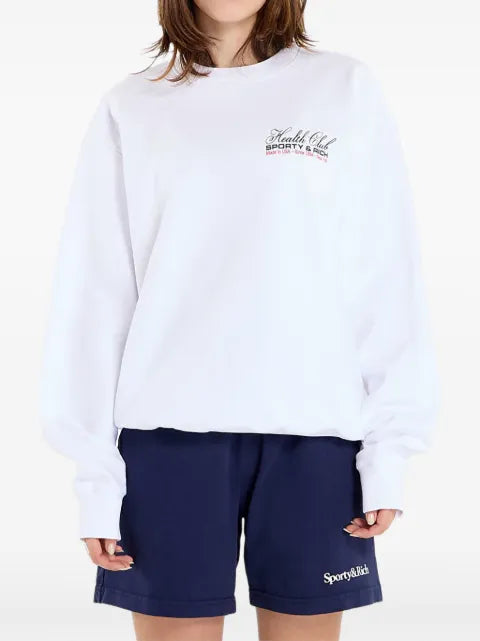 Sporty & Rich crew neck sweater