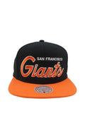 Mitchell & Ness x Giants embroidered baseball cap