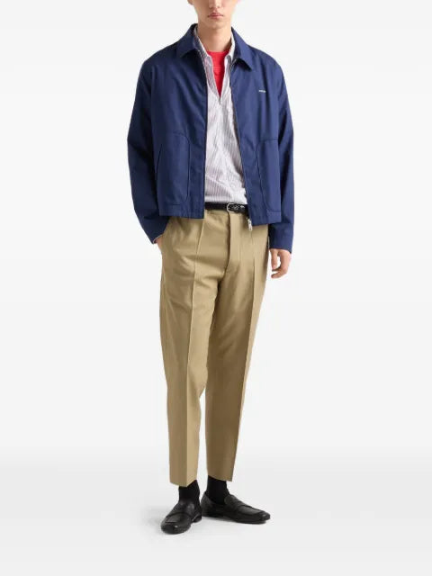 Prada zip logo jacket