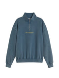 LES HÉRITIERS Roots quarter-zip sweatshirt