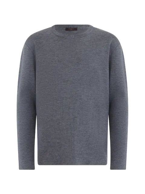 slowear crew-neck long-sleeve sweater