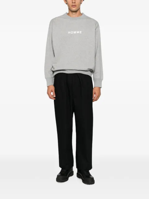 Comme des Garçons Homme Plus logo-print sweatshirt
