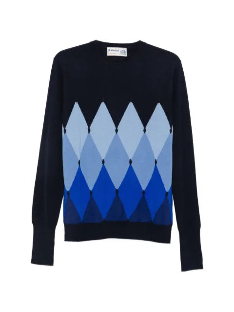 Ballantyne argyle-pattern sweater