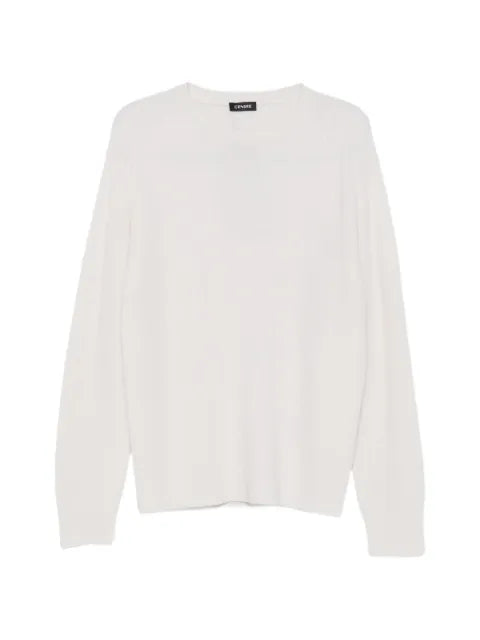 Cenere GB ribbed raglan-sleeve sweater