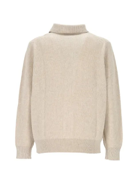 Lardini ribbed-knit cardigan