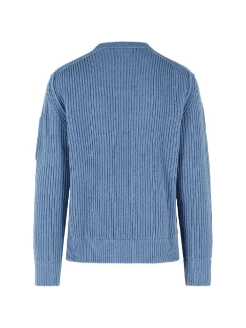 C.P. Company Lens ribbed-knit sweater