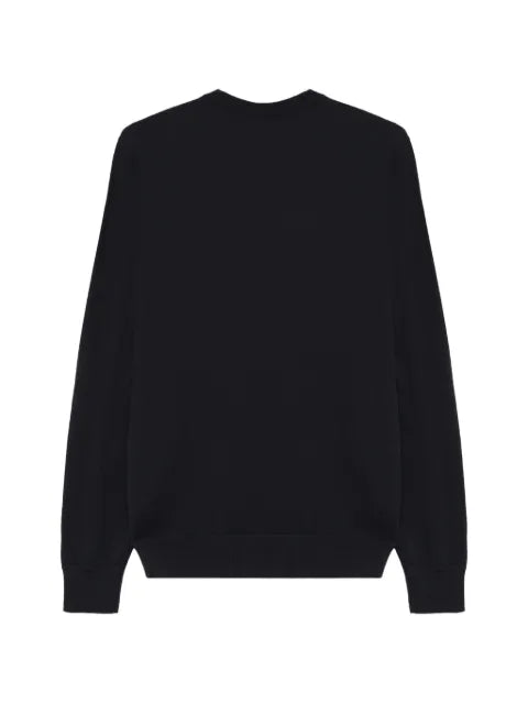 ALPHA STUDIO fine-knit crew-neck sweater