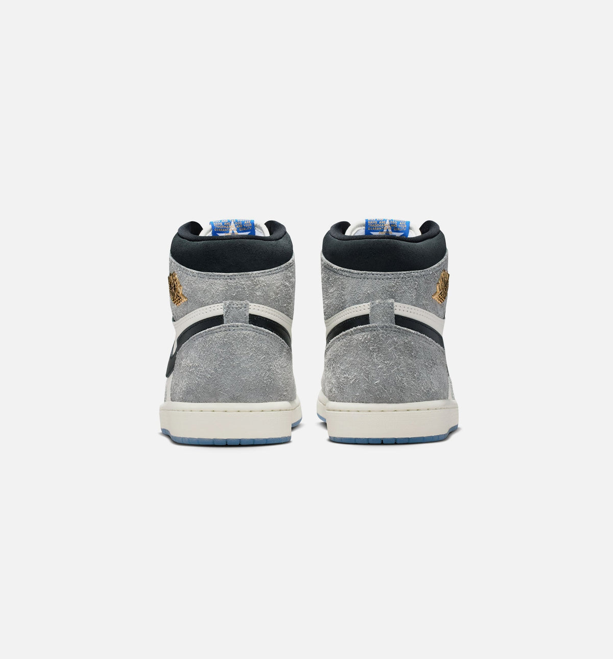 Air Jordan 1 Retro High OG Cool Grey Men's Sneakers - Cool Grey / Black / Sail / Royal Blue / White