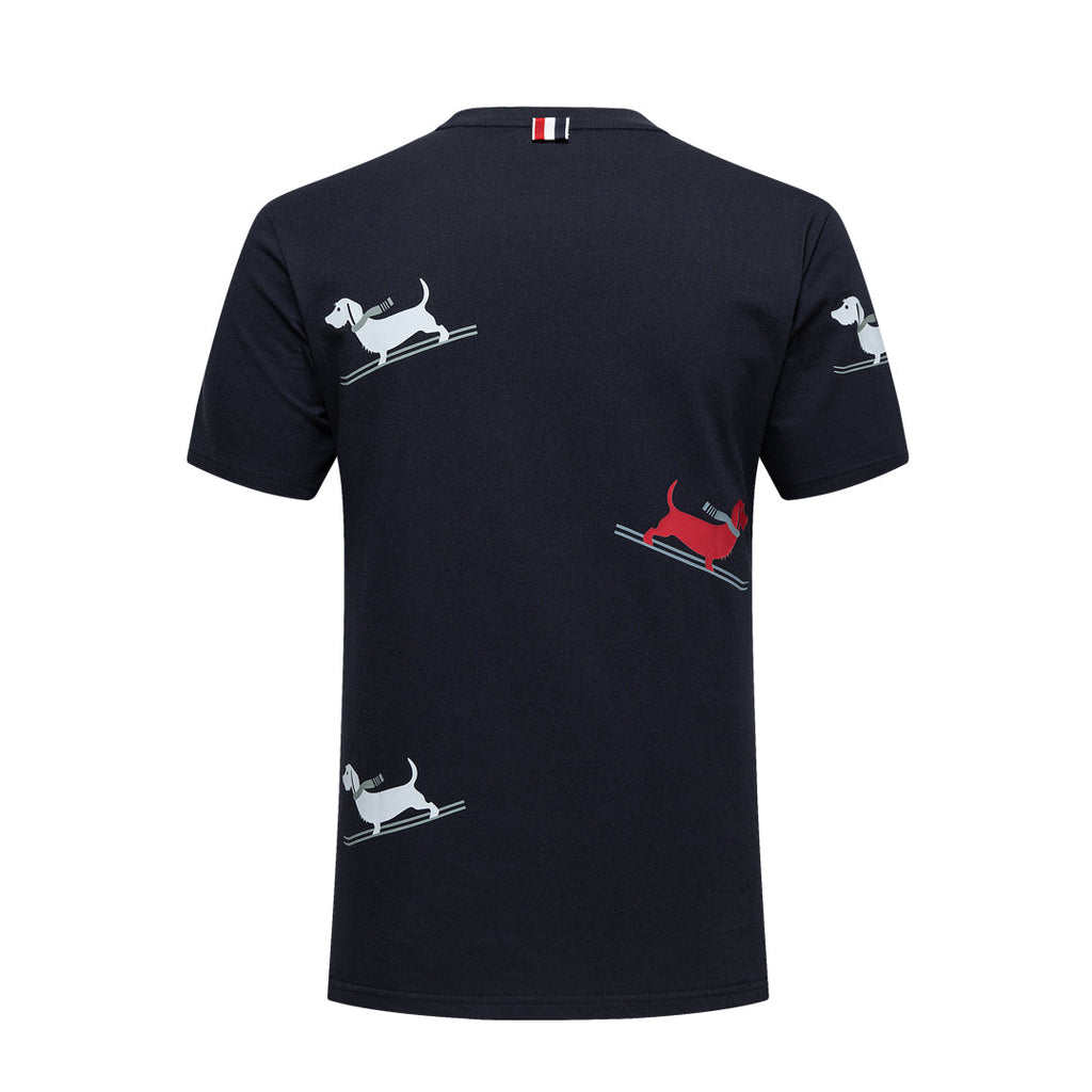 Men's Classic Four-Bar Lobster T-Shirt - 100% Cotton Made in Japan | Thom Browne