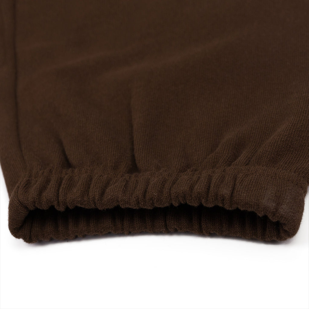 Brown Rhinestone OG Logo Sweatpants