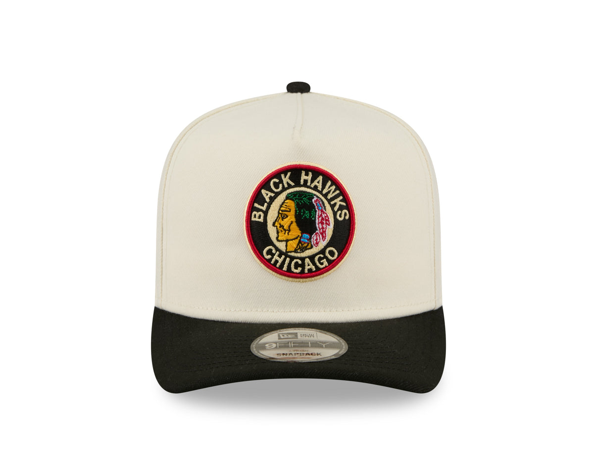 New Era 950 A Frame Chicago Blackhawks Rear Graphic Snapback Hat
