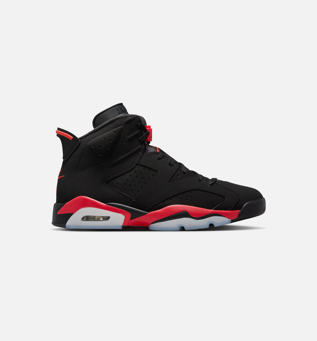 Air Jordan 6 Retro "Infrared Salesman" Men's Shoe – Black/Light Crimson