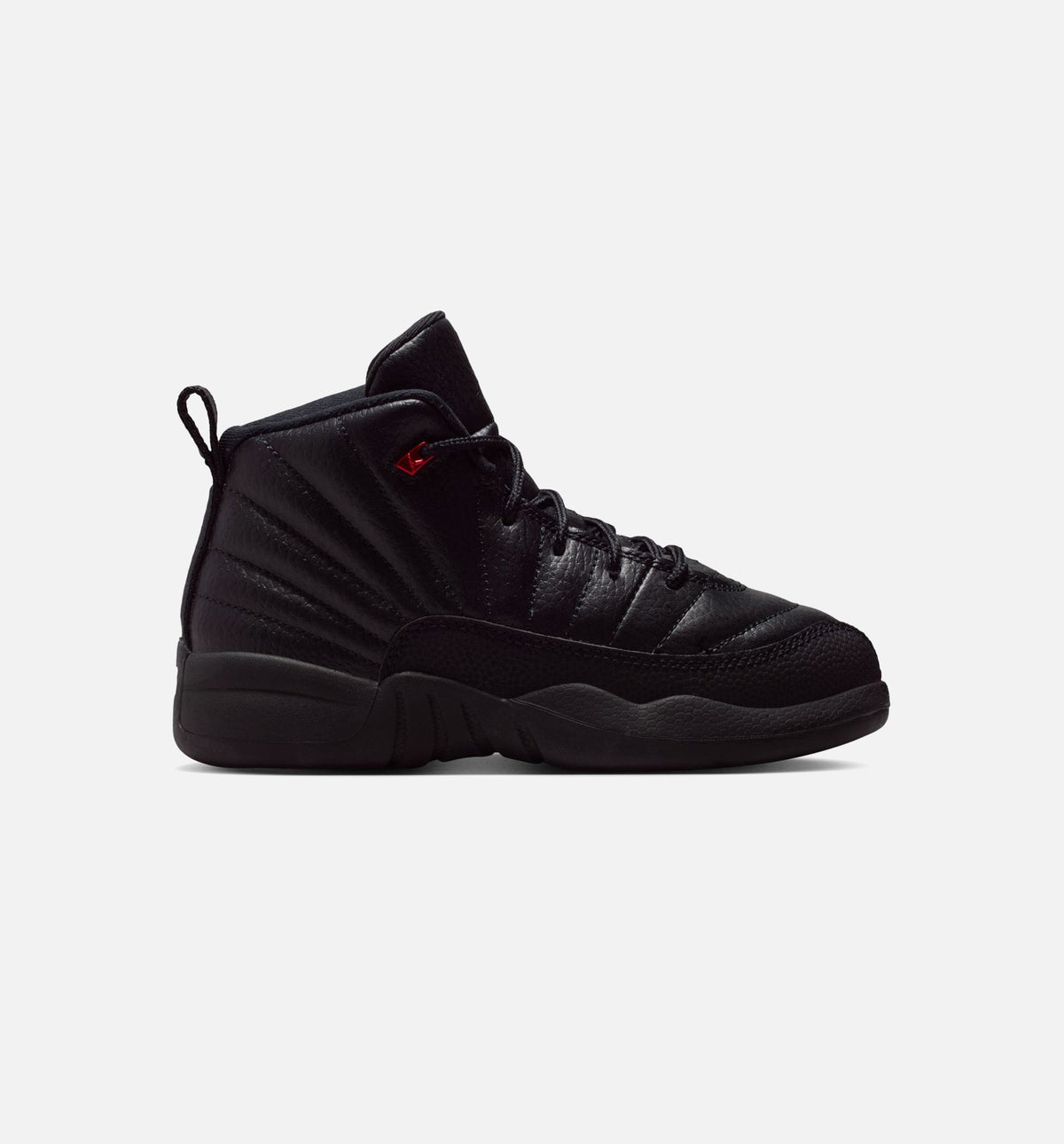 Air Jordan 12 Retro Bloodline | Preschool Lifestyle Shoe | Black/University Red