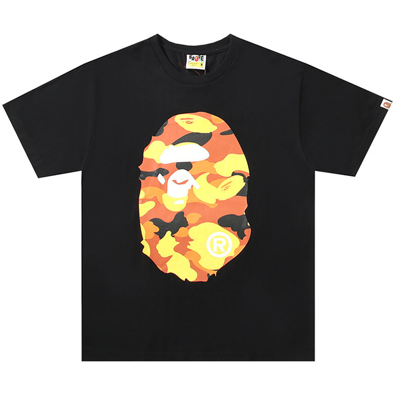 BAPE 1st Camo Big Ape Head Men's T-Shirt - White