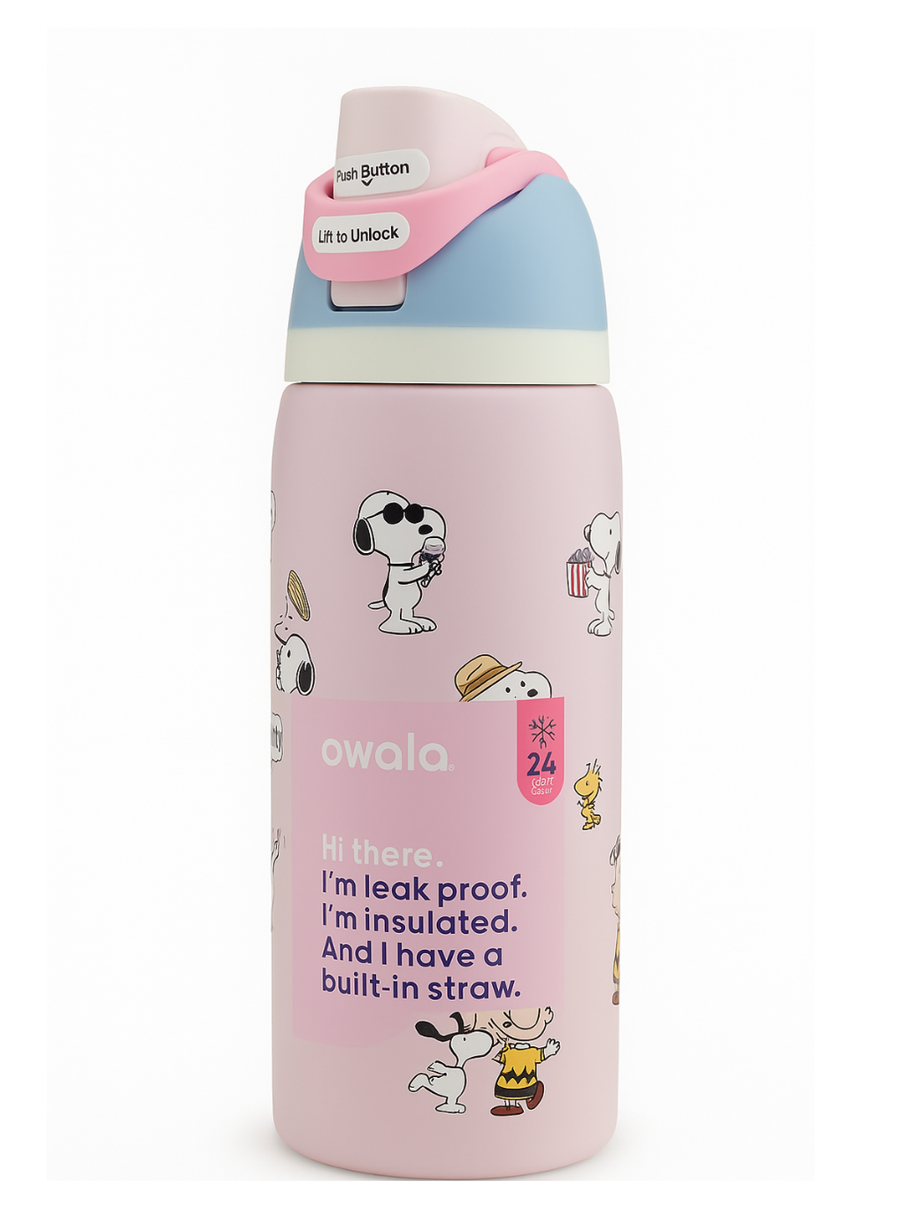 LIMITED EDITION SNOOPY OWALA 32oz