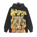 Godspeed Fortis Fortuna Adiuvat Skull Graphic Hoodie
