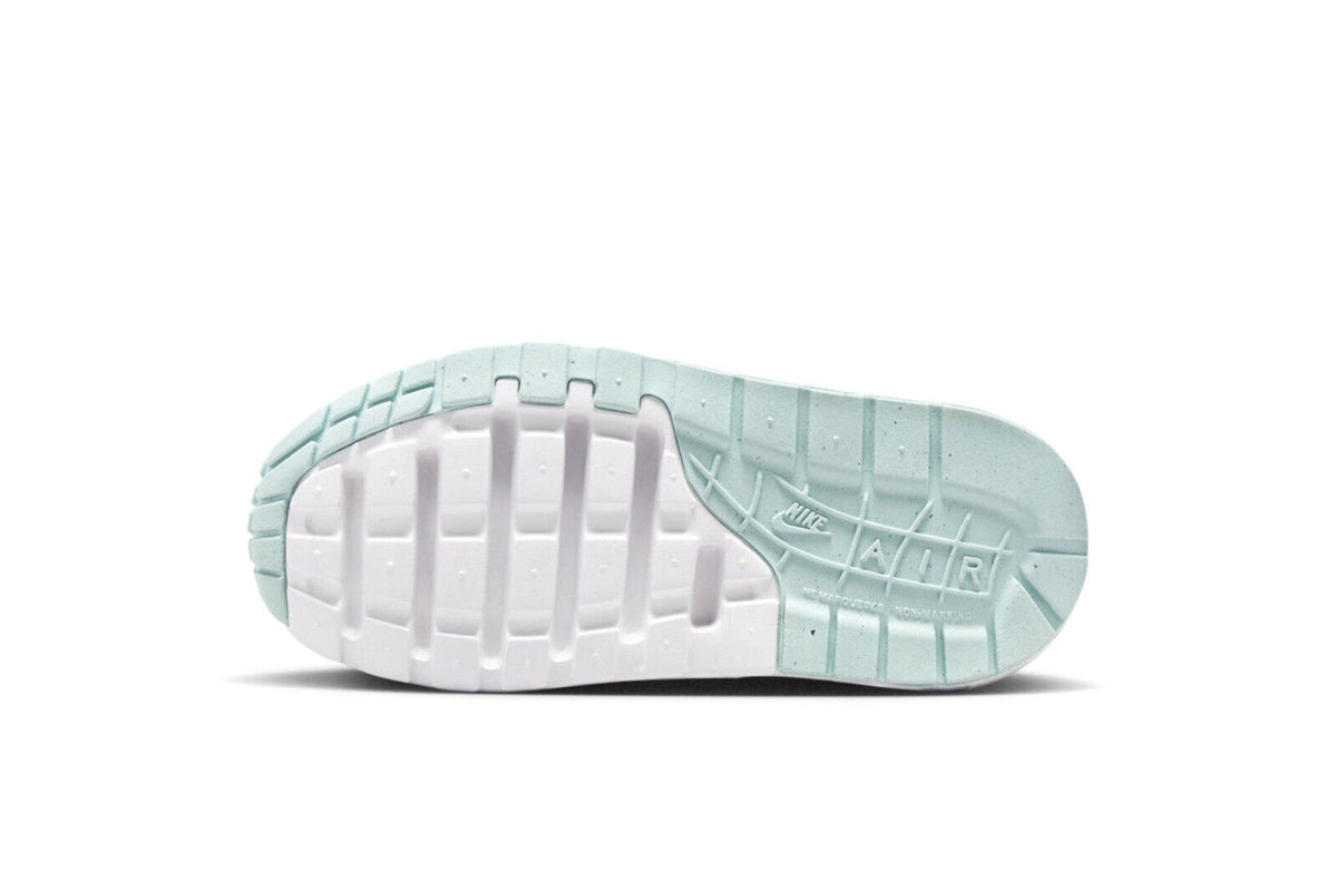Little Kid's Nike Air Max 1 EasyOn Wht/Rd Strdust-Guava Ice (DZ3308 101)