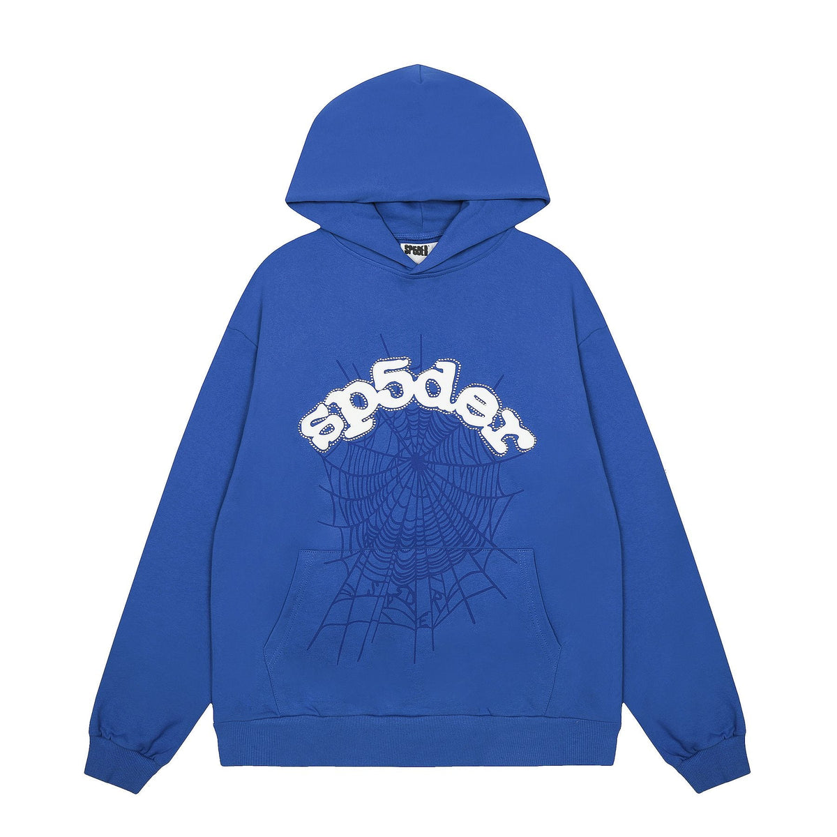 Sp5der Spiderweb Graphic Pullover Hoodie