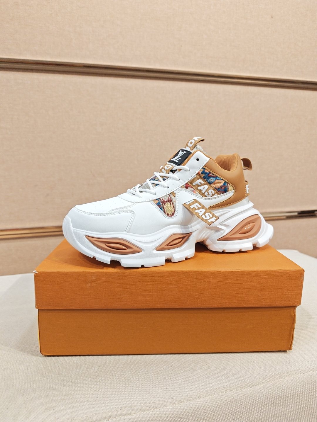 Louis Vuitton Paneled Chunky Sole Sneakers