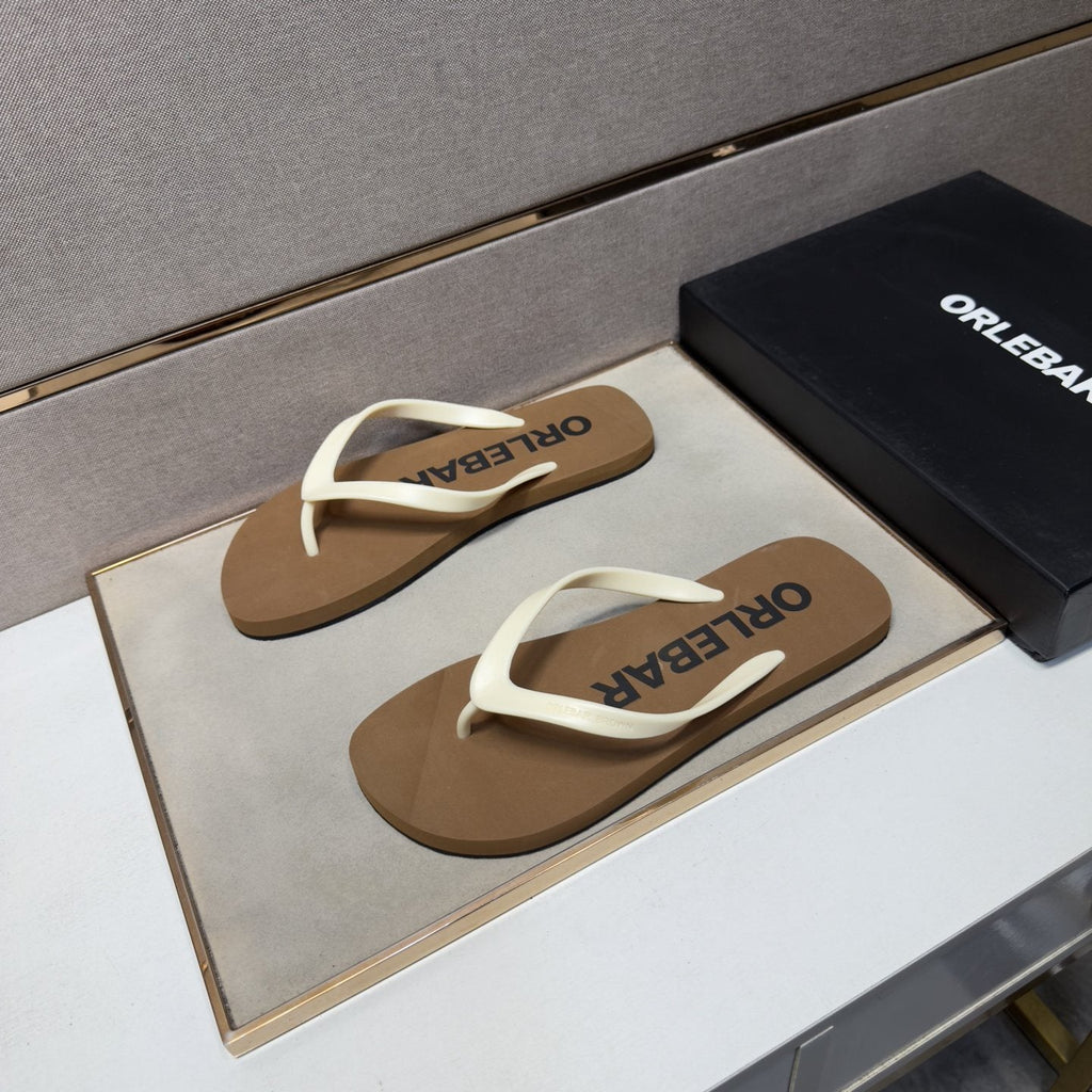ORLEBAR Branded Strap Flip-Flops