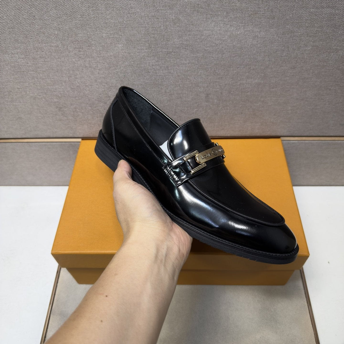 Louis Vuitton Men's Polished Hardware Loafers
